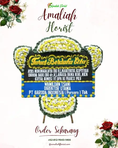 Papan Bunga Duka Gedong Meneng Baru